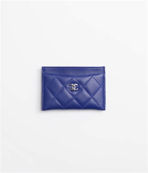 chanel blue card holder|chanel card holder hk price.